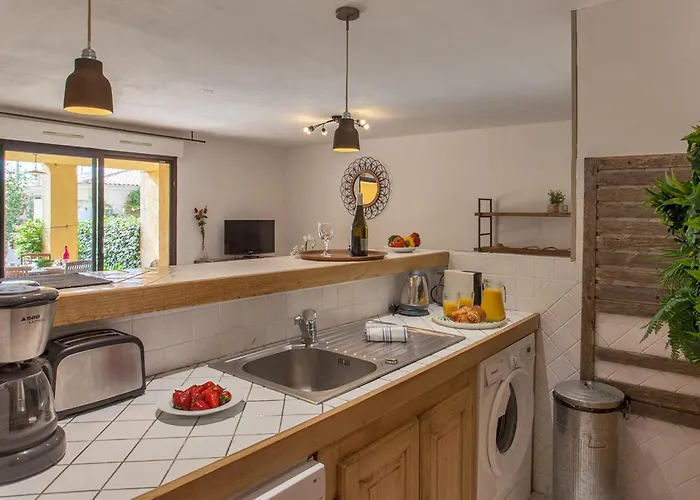 شقة Location De Figuier Avec Jardin Barbecue Piscine Chauffee A