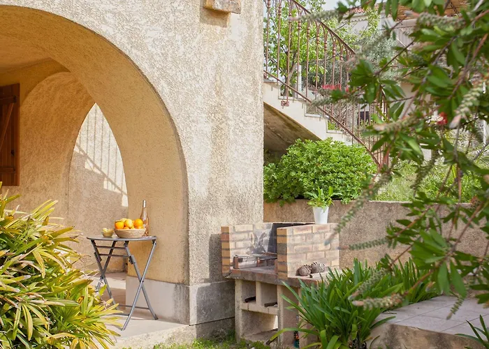 Location De Figuier Avec Jardin Barbecue Piscine Chauffee A Calvi (Corsica)